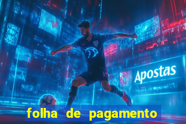 folha de pagamento para preencher word